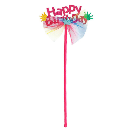 Conjunto de disfraz de feliz cumpleaños rosa hada de Boland