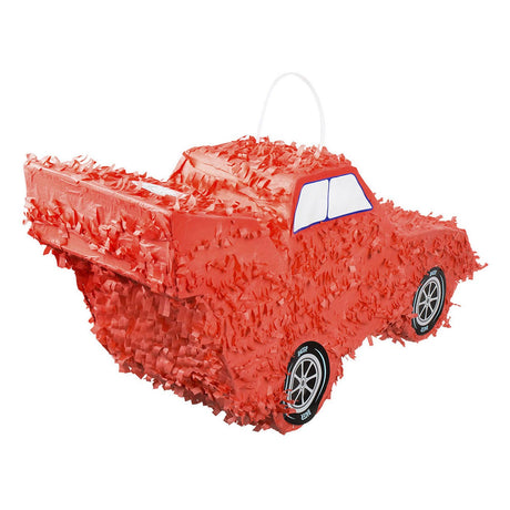 Boland piñata coche de carreras rojo