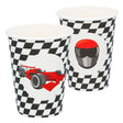Vasos de papel Boland racing, 8ud.