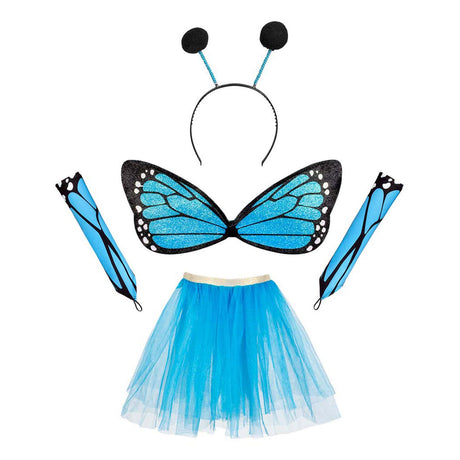 Boland conjunto de vestir mariposa azul