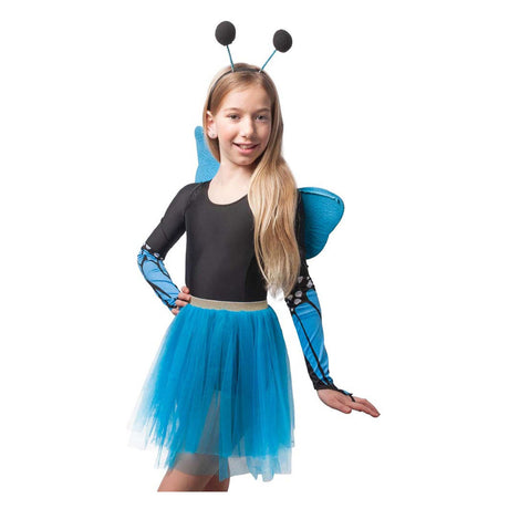 Boland conjunto de vestir mariposa azul