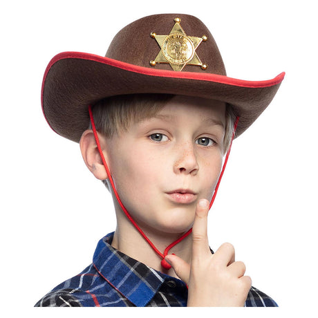Boland sombrero infantil cowboy sheriff