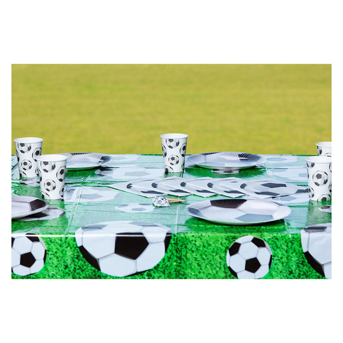 Boland platos de papel futbol juego de 10 piezas ø23cm