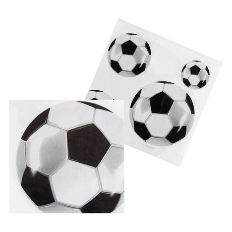 Servilletas de fútbol Boland, 20 uds.