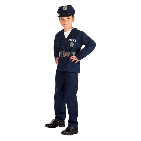 Boland disfraz infantil de policía, 7-9 años