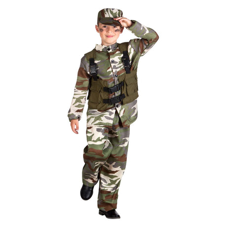 Boland disfraz infantil de soldado, 7-9 años