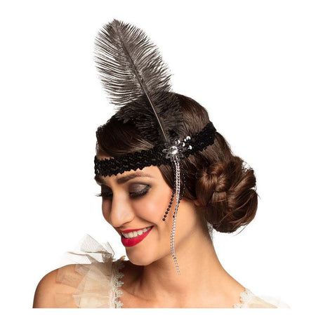Boland diadema flapper negro
