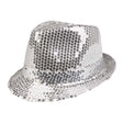 Boland sombrero pop star lentejuelas plata