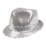 Boland sombrero pop star lentejuelas plata