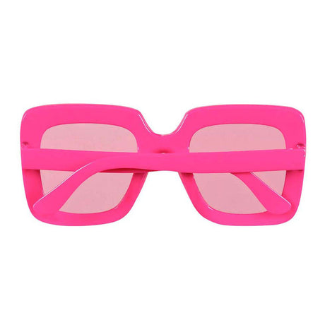 Gafas de fiesta Boland bling bling rosa brillante