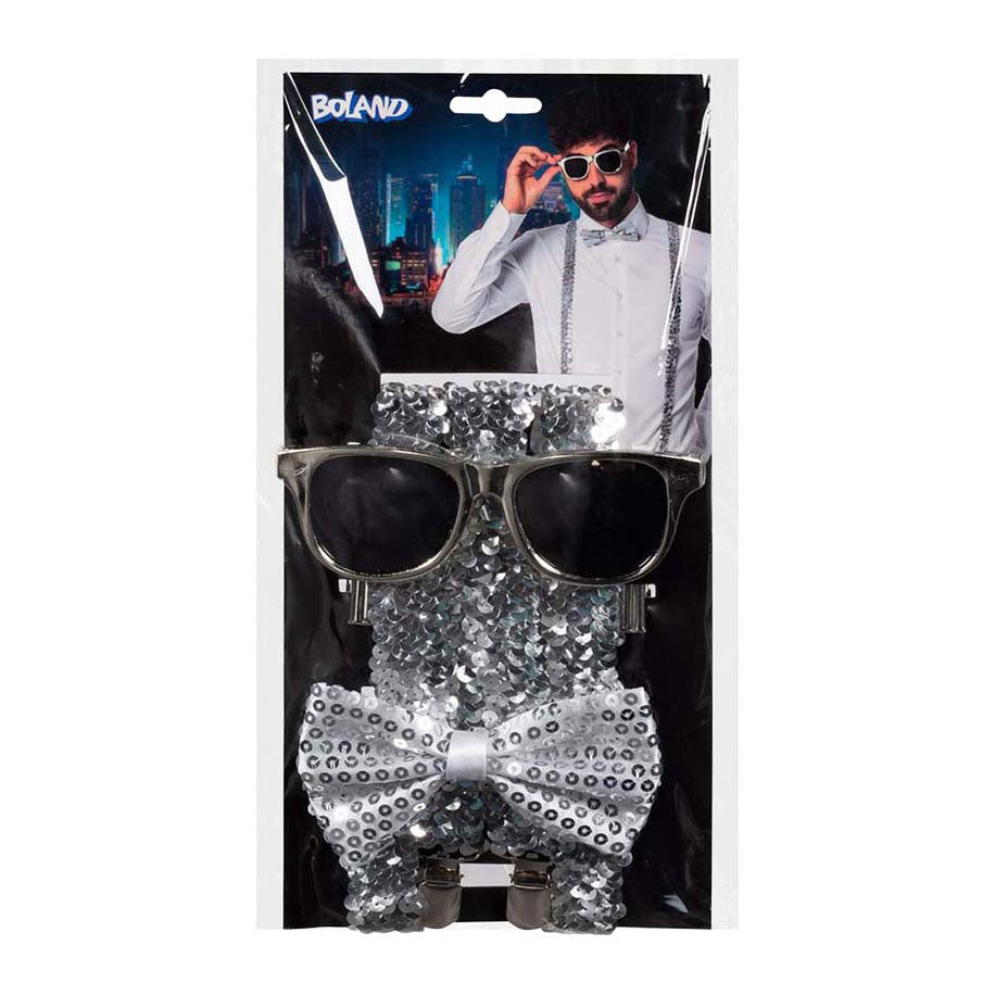 Juego de accesorios Boland plateado
