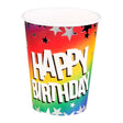 Vasos de papel Boland feliz cumpleaños 210ml, 10 uds.