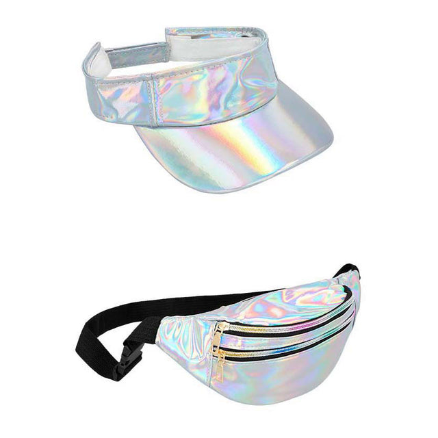 Boland set de accesorios holo festival plata