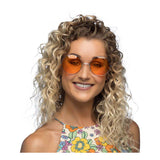 Boland gafas de fiesta hippie xl naranja