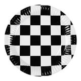 Platos de papel Boland carrera 23cm, 10 uds.