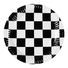 Platos de papel Boland carrera 23cm, 10 uds.