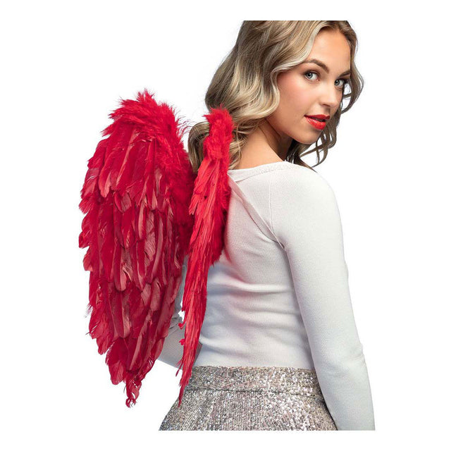 Boland alas de angel plegable rojo