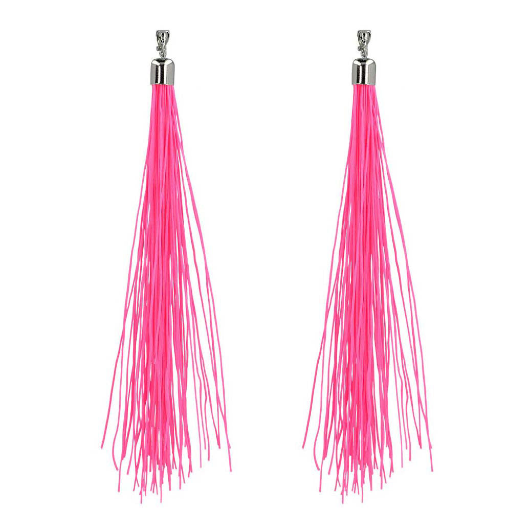 Boland Pendientes festival rosa neón, 20cm