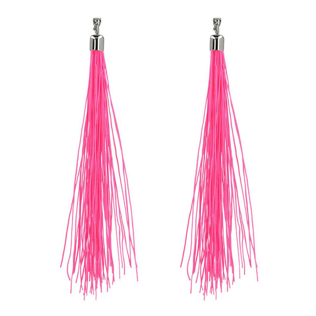 Boland Pendientes festival rosa neón, 20cm