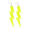Pendientes Boland flash amarillo neón