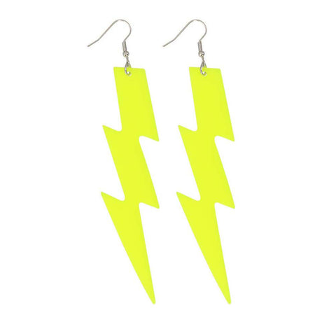Pendientes Boland flash amarillo neón