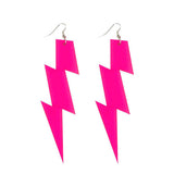 Pendientes Boland flash rosa neón
