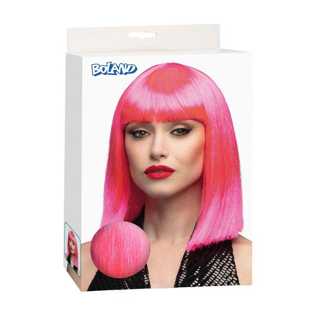 Boland peluca danza rosa neón