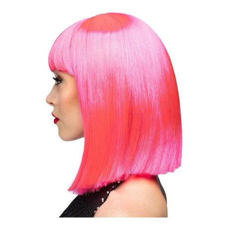 Boland peluca danza rosa neón