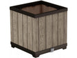 Keter deco tuinpot 61l bruin