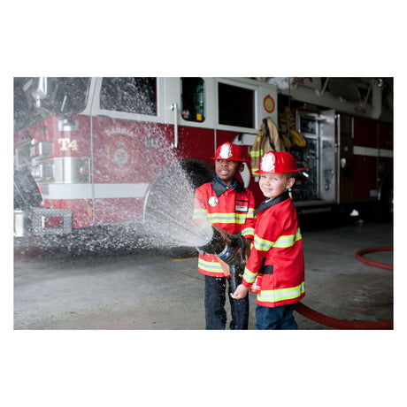Set de disfraz de bomberos Great Pretenders, 3-4 años