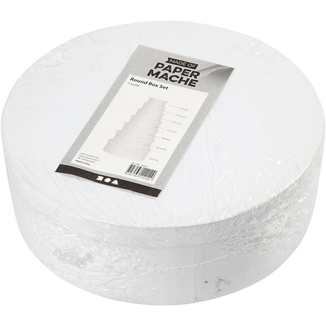 Empresa creativa https: www.cchobby.nl cajas-redondas-tamaño-8-5x4-0-10-5x4-5-12-5x5-0-14-5x5-5-16-5x6-0-18-5x6-5-21-5x7-0-cm-blanco-7-piezas-1-juego