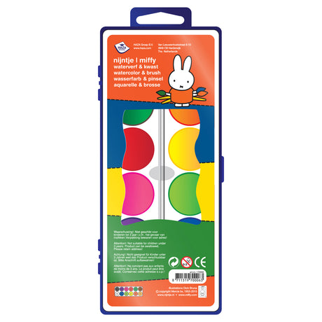 Paleta de acuarela Haza Barbablanca Miffy