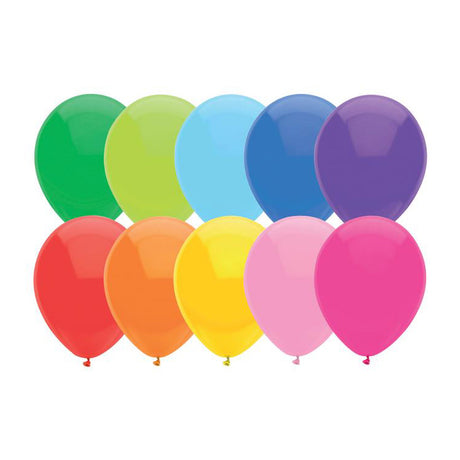 Globos de colores Haza Barbablanca, 10 uds.