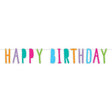 Guirnalda de letras haza witbaard feliz cumpleaños, 6 mtr.