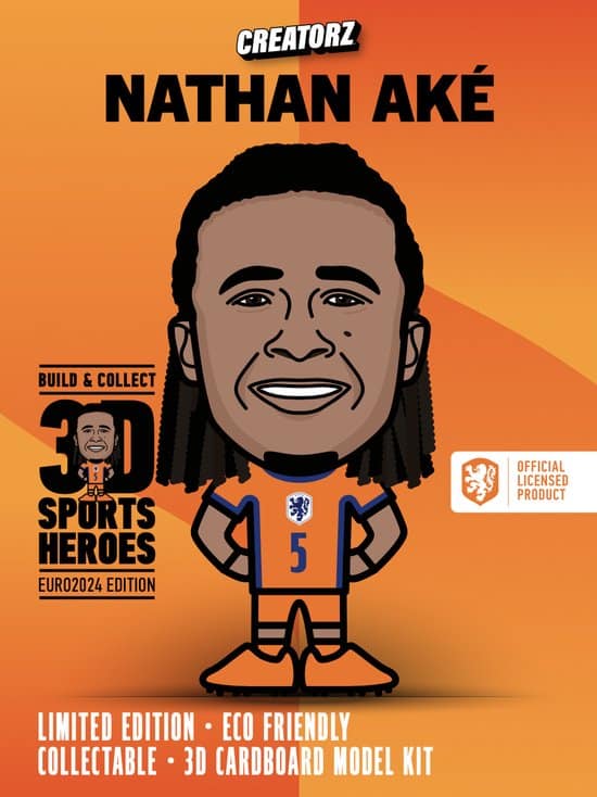 Oku creadorz 3d nathan ake héroes deportivos