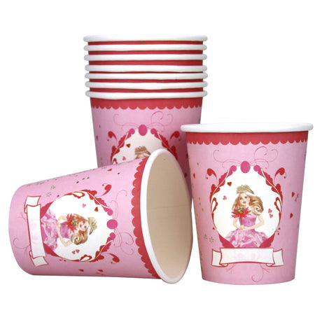 Vasos princesa Haza de Barbablanca, 8 uds.
