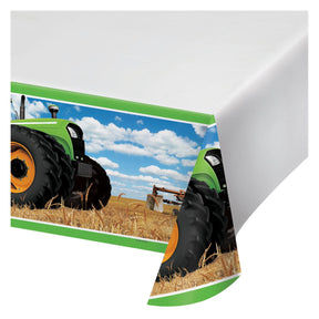 Mantel tractor haza de barba blanca