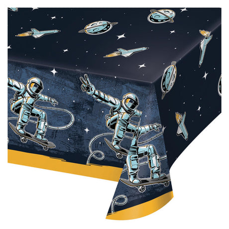 Mantel astronauta haza de barba blanca