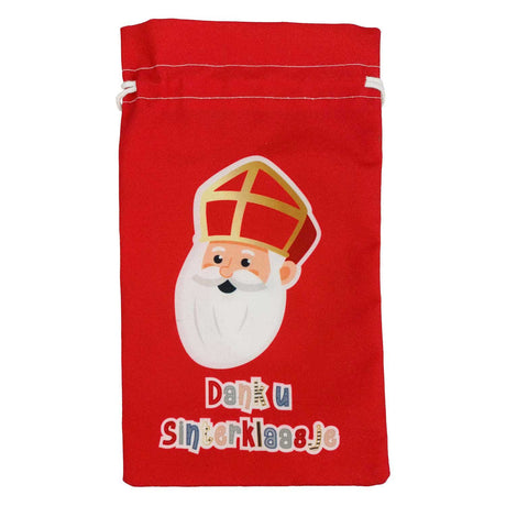 Bolsa de pan de jengibre Haza witbaard gracias sinterklaasje sint co. - 15x25cm