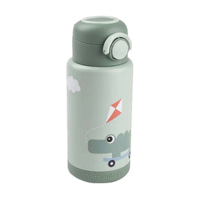 Botella térmica Done by Deer - parque infantil - verde - 340 ml