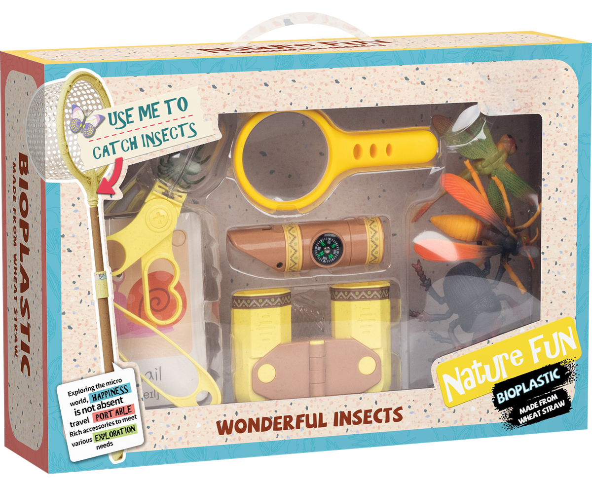Byomic set explorador de insectos infantil 18 piezas