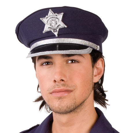 Gorra de policía Boland oficial (talla ajustable)