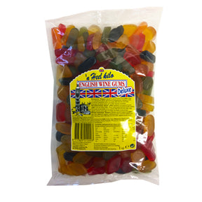 Gominolas de vino inglesas Alltrade deluxe (6x1000gr)
