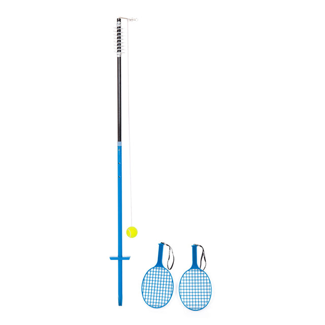 Táctica Bex Sunsport Tennis Pole con 2 raquetas