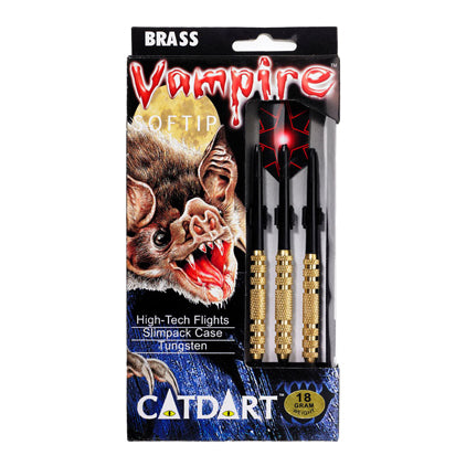 Bex sunsport juego de dardos vampiro - dardos recreativos - punta blanda - juego completo para uso doméstico - juego de precisión - a partir de 8 años - 18 gramos