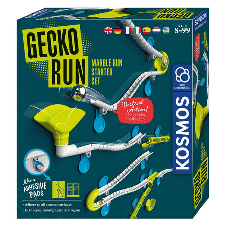 Cosmos gecko run - set inicial de pista de mármol