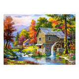 Castorland old sutter's mill - rompecabezas - 500 piezas - acabado satinado - ajuste perfecto - calidad europea