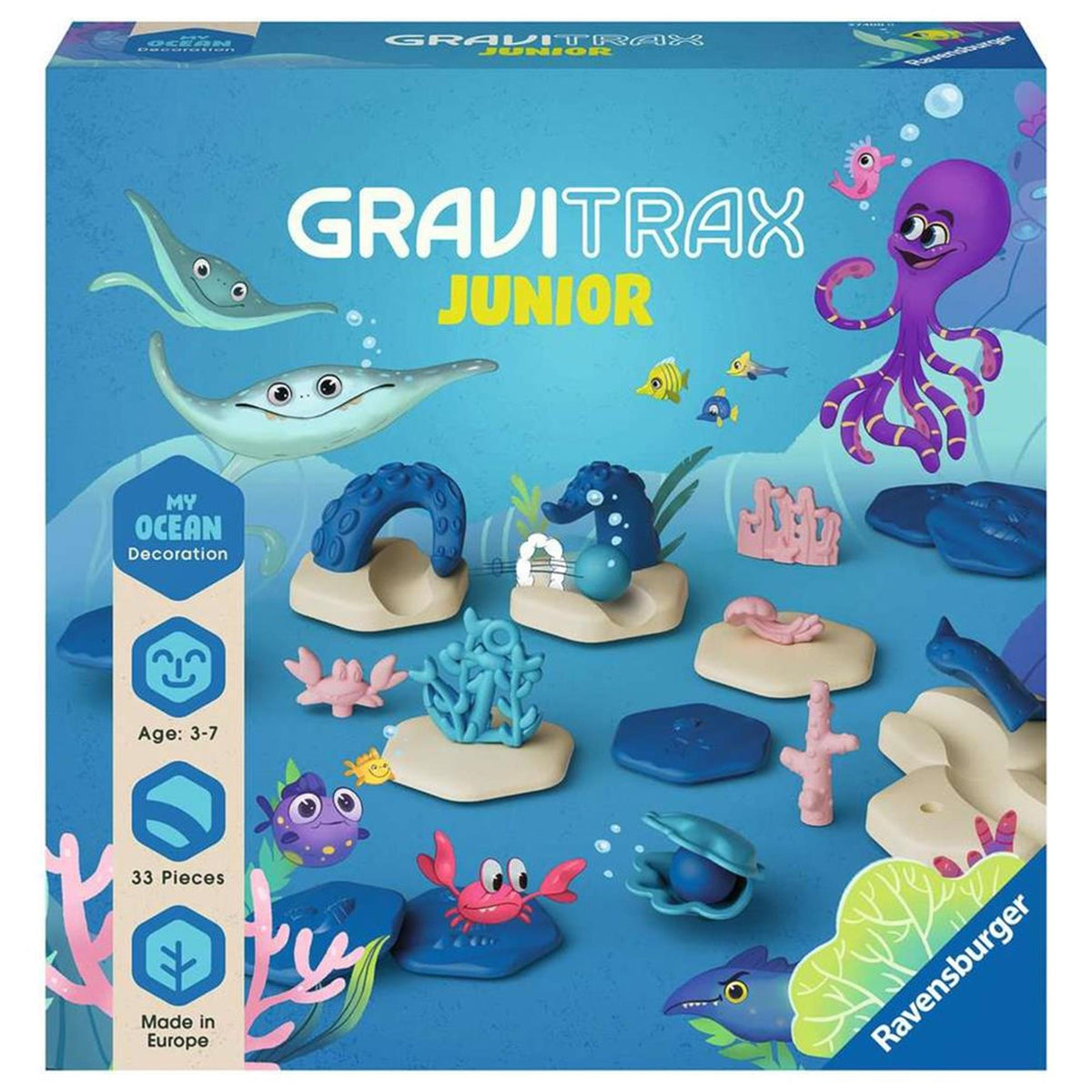 Ravensburger gravitrax junior extensión océano