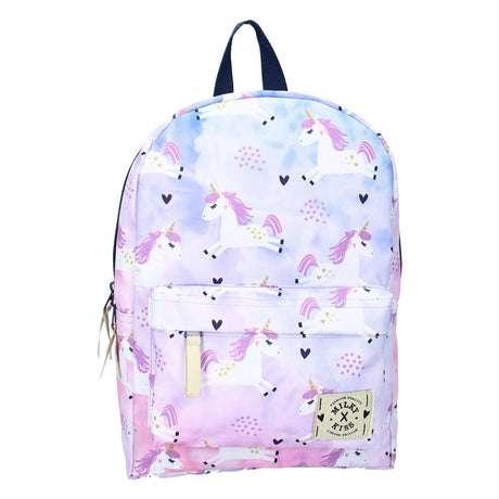 Mochila vadobag beso lechoso sigue el arcoiris