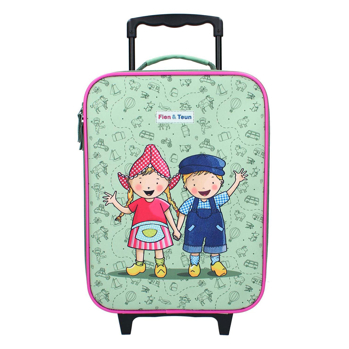 Vadobag fien y teun maleta trolley amigos animales